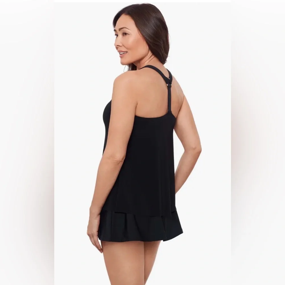 Supportive Y-Back Full Coverage Tankini Swimsuit Top